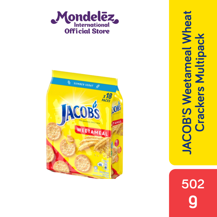 Jacob S Biscuit Multipack X 1 Cream Cracker 504g Weetameal 502g Lazada