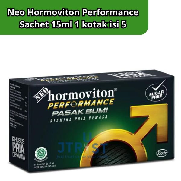 Neo Hormoviton Performance Pasak Bumi Sachet 15ml 1 Kotak Isi 5