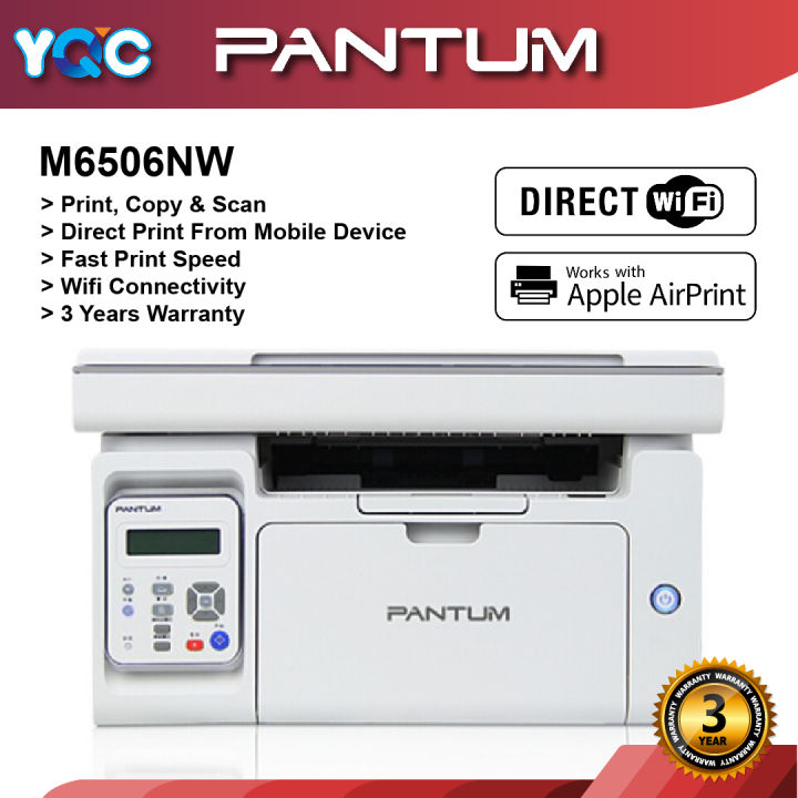 Pantum M Nw A Multifunction Laser Printer Print Scan Copy Years