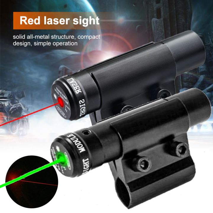 Tactical Metal Red Green Laser Scope Red Green Dot Laser Sight Scope