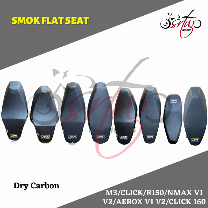 SRTW SMOK Flat Seat Thailand Dry Carbon MIO I 125 CLICK 125 150