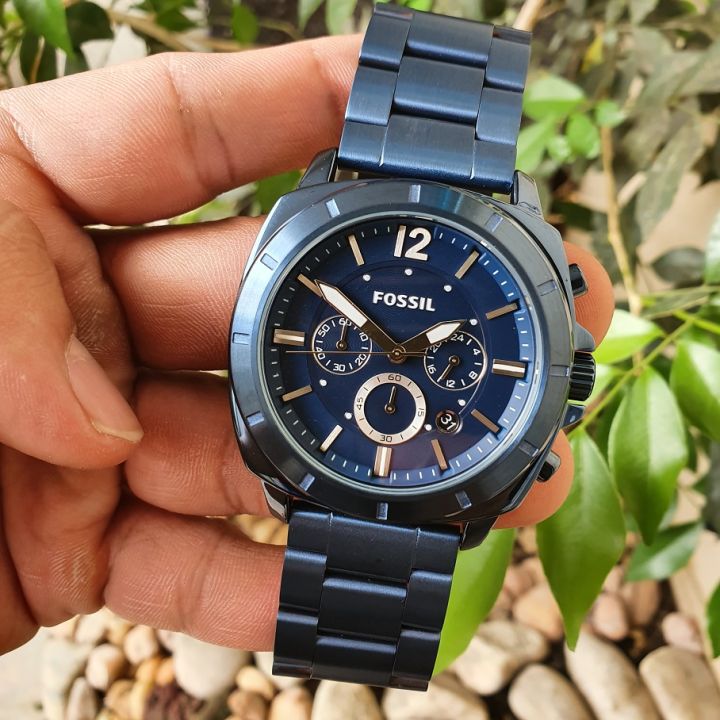 Fossil Blue Privateer Sport Chronograph Ocean Stainless Steel Watch