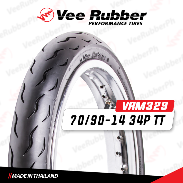 70 90 14 VRM329 TT VEE RUBBER STREET PLUS 70 90 14 Tubetype