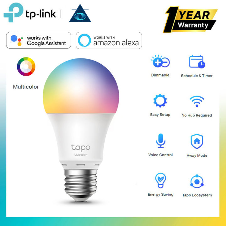 Tp Link Tapo L E Smart Led Bulb Wifi Multicolor Dimmable E Remote