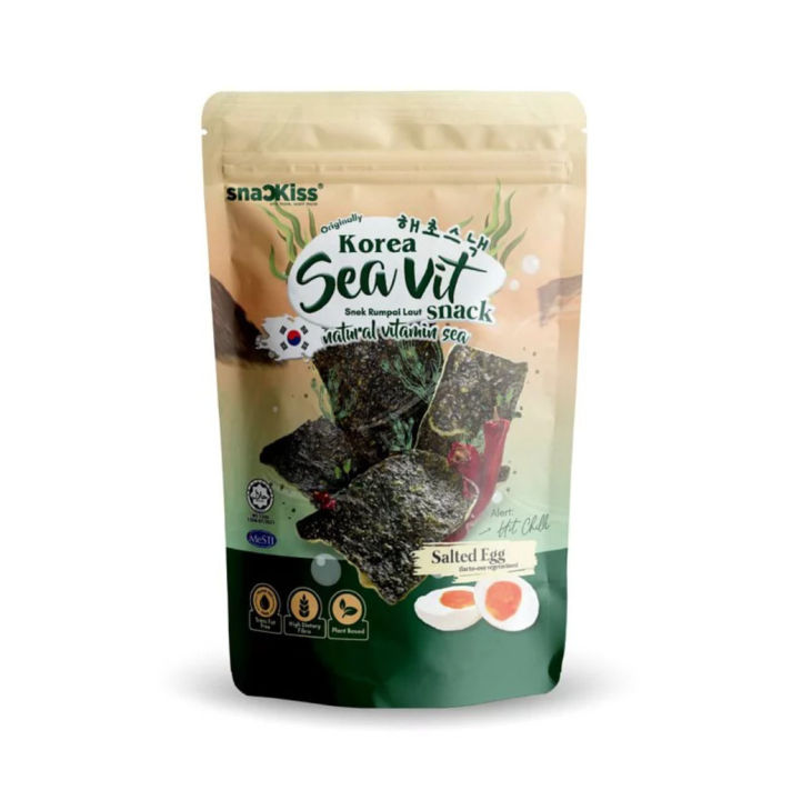 Flavours Seavit Crunchy Korea Seaweed Snack Sea Vit Korea Octopus