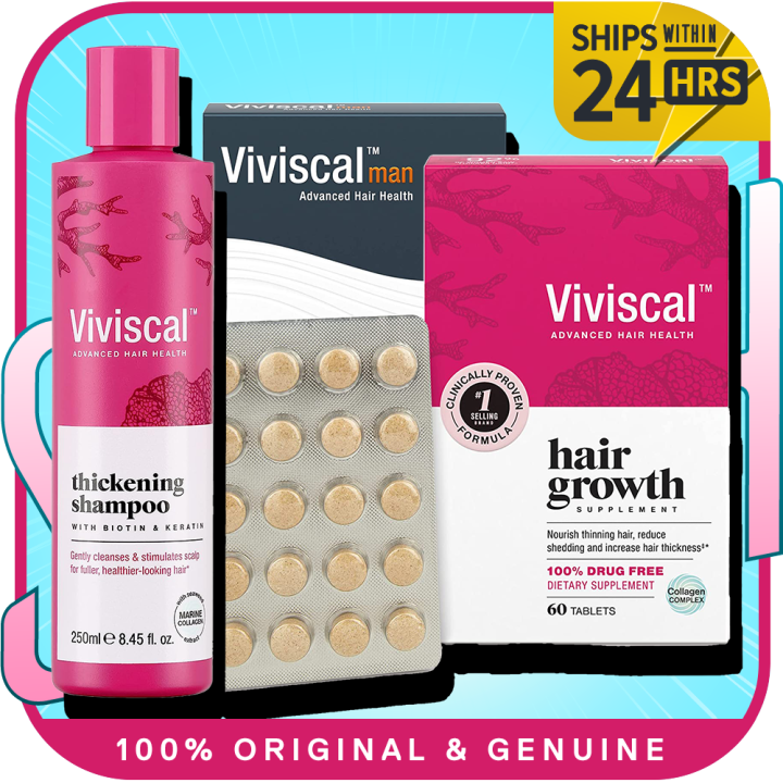 Viviscal Women Men Hair Growth Supplements For Thicker Fuller Hair