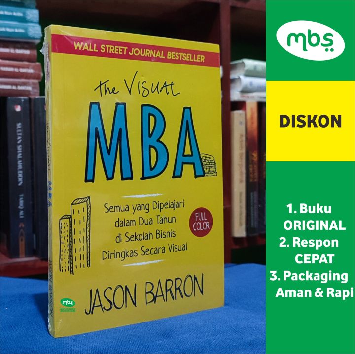 Buku The Visual Mba Jason Barron Lazada Indonesia