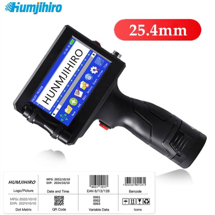 Humjihiro Mm Portable Thermal Inkjet Printer Unencrypted Handheld