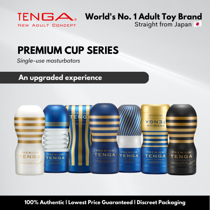 Premium Tenga Cup Series Pre Lubricated Male Masturbator Sex Toy For