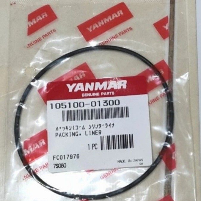 Oring Cylinder Liner Oring Liner TF65 105100 01300 Yanmar Genuine Part