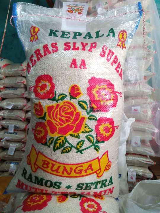 BERAS RAMOS SETRA CAP BUNGA PULEN 20KG Lazada Indonesia