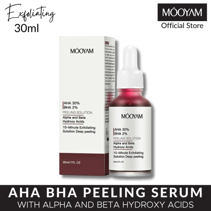 BUY 2 TAKE 1 FREE AHA BHA PEELING MOOYAM AHA 30 BHA 2 Peeling