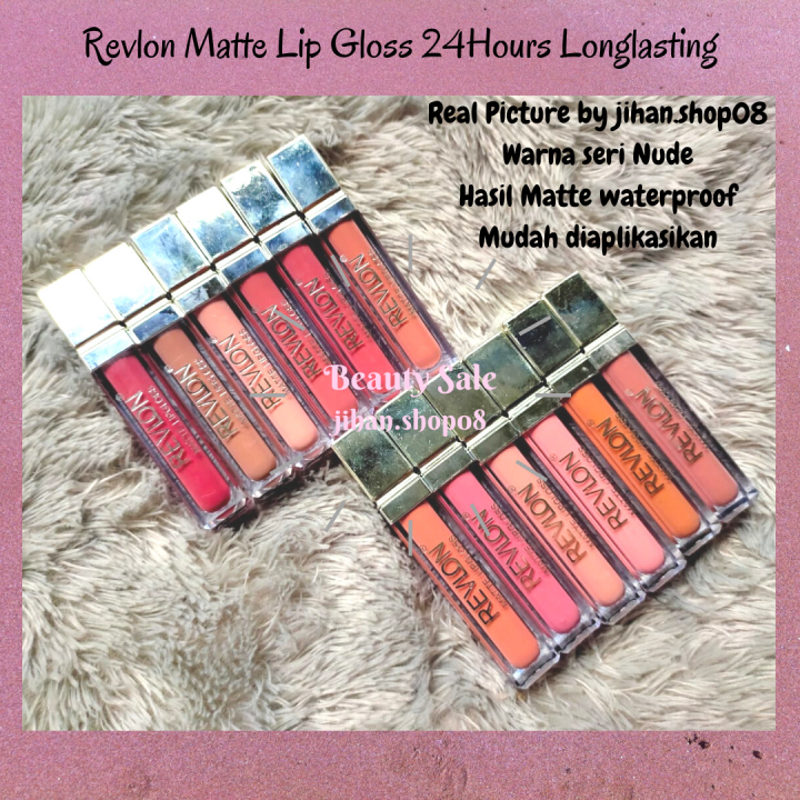 Revlon Matte Lip Gloss Lip Cream Revlon Warna Nude Lip Gloss Warna