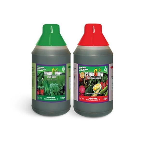 Power Grow Organic Foliar Fertilizer 250ml Complete Plant Food With