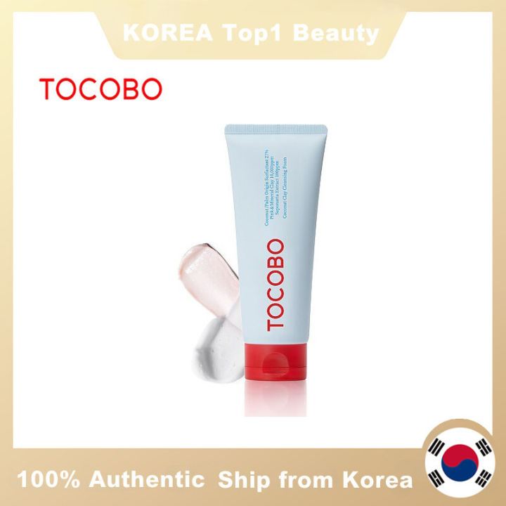 Tocobo Coconut Clay Cleansing Foam Ml Deep Clean Pore Care Lazada Ph