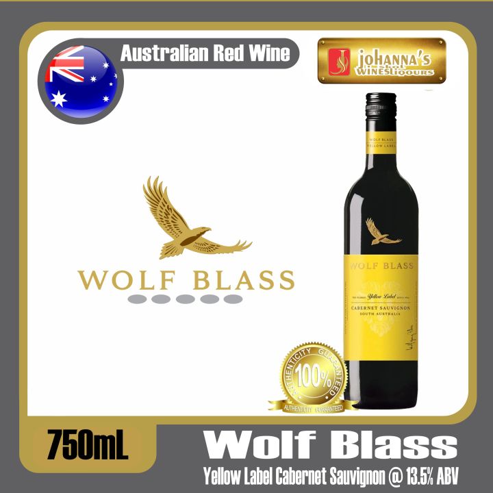 Wolf Blass Yellow Label Cabernet Sauvignon Red Wine 750mL Lazada PH