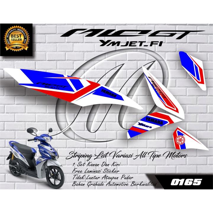 Sticker List Variasi Yamaha Mio Gt Decal Stiping Yamaha Mio