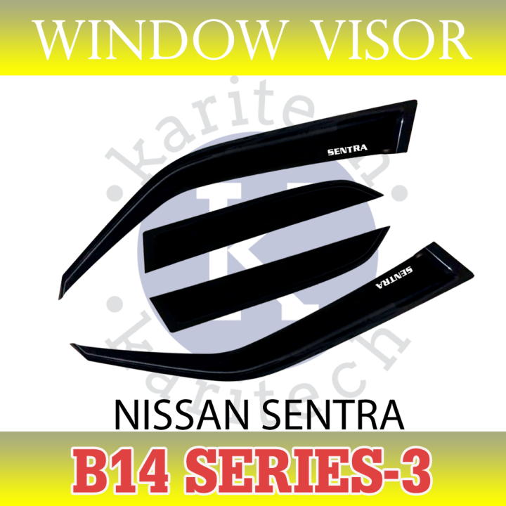 Rain Guard Window Visor For Nissan Sentra Series B Exalta Lazada Ph