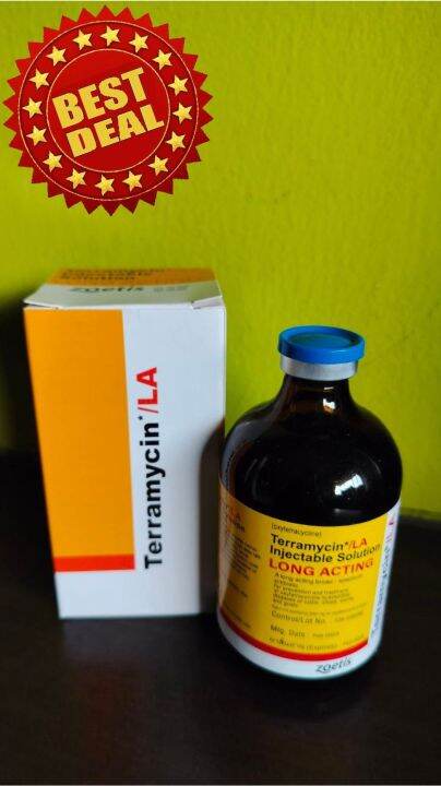 Terramycin Prevention And Treatment Of Livestock Infections 100 Ml Lazada