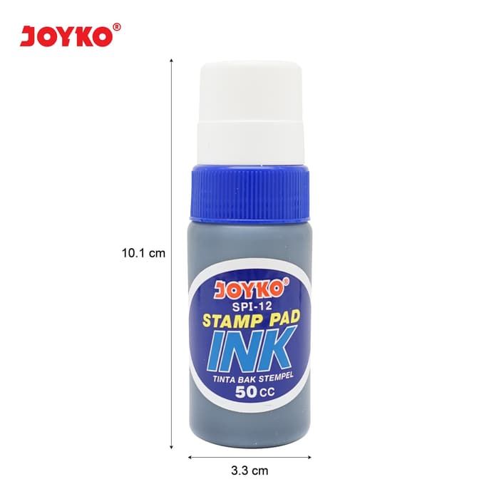 Stamp Pad Ink Refill Tinta Stempel Biru Cc Tinta Stempel Joyko