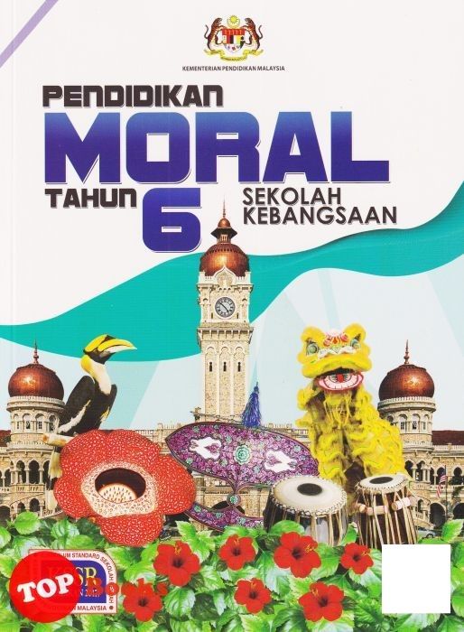 TOPBOOKS DBP Teks Pendidikan Moral Tahun 6 SK KSSR Semakan Lazada