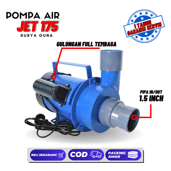 Jual Pompa Air Modifikasi Jet Pipa Inch Untuk Kolam Ikan