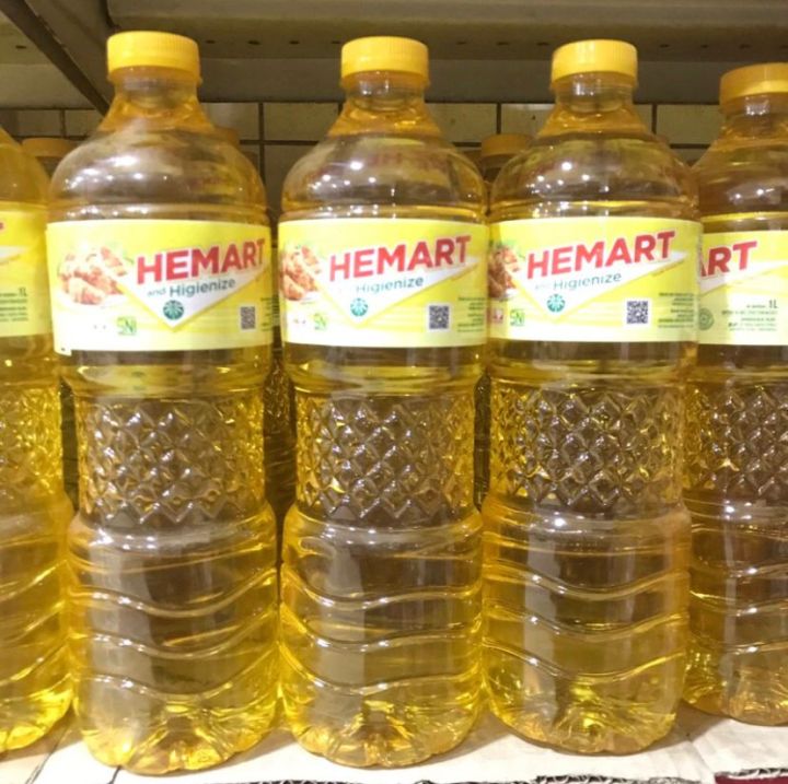 Minyak Goreng Hemart Kemasan Botol Netto Liter Lazada Indonesia