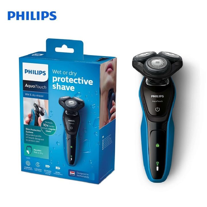 Philips Aquatouch Wet And Dry Electric Shaver S Lazada Singapore