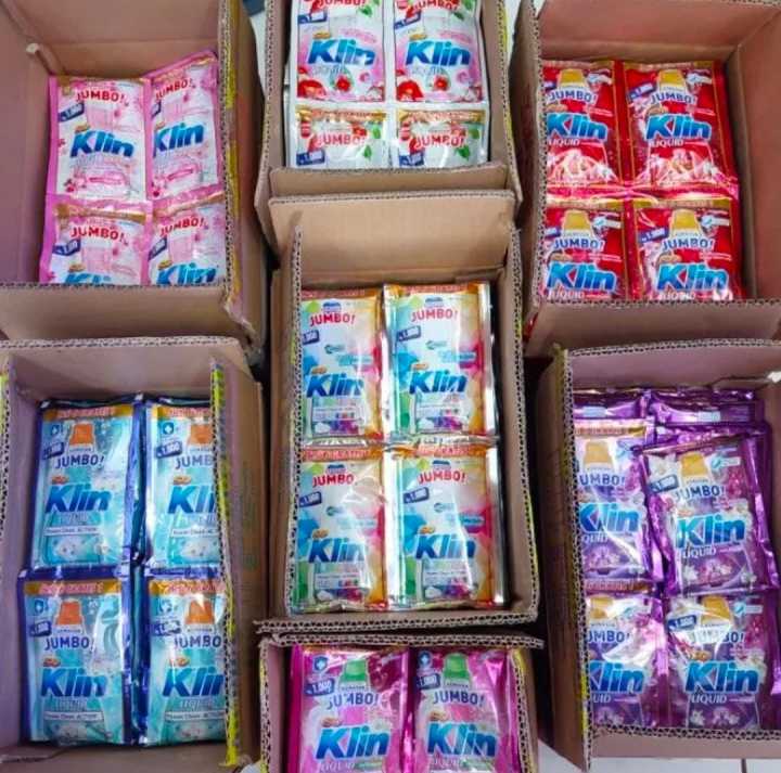 Soklin Liquid Cair Renceng Isi 24 Sachet Lazada Indonesia