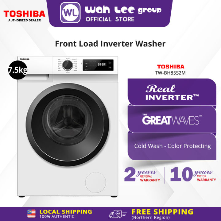 Toshiba Kg Tw Bh S M Wk Real Inverter Front Load Washing Machine