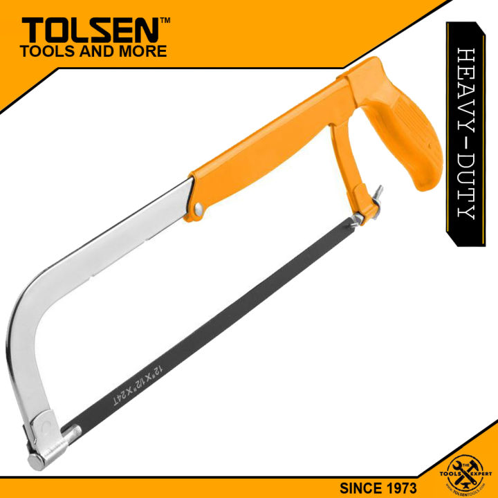 Tolsen Adjustable Hacksaw Frame 8 12 Steel Handle 30056 Lazada PH