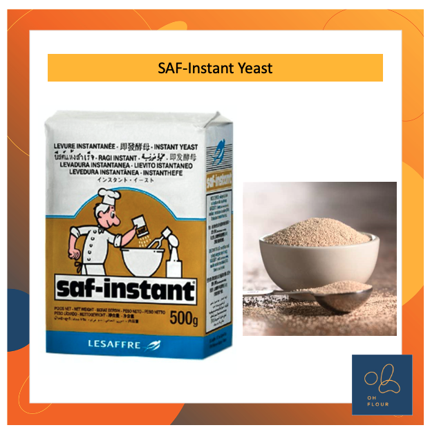 Saf Gold G Instant Yeast Saf Instant Yis Segera Ragi Halal Lazada