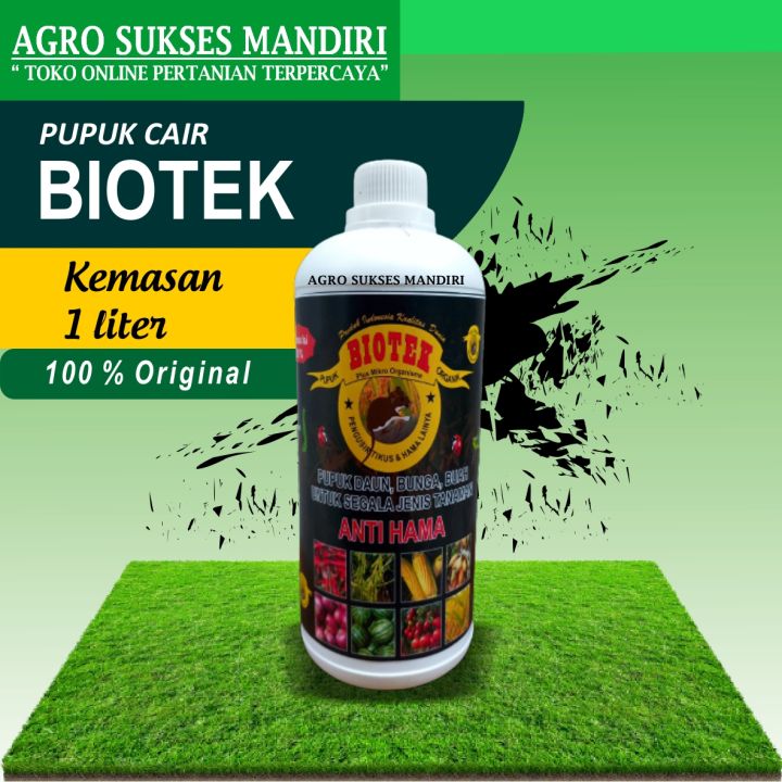 Pupuk Cair Biotek Pupuk Organik Cair Biotek Lt Anti Hama Biotek