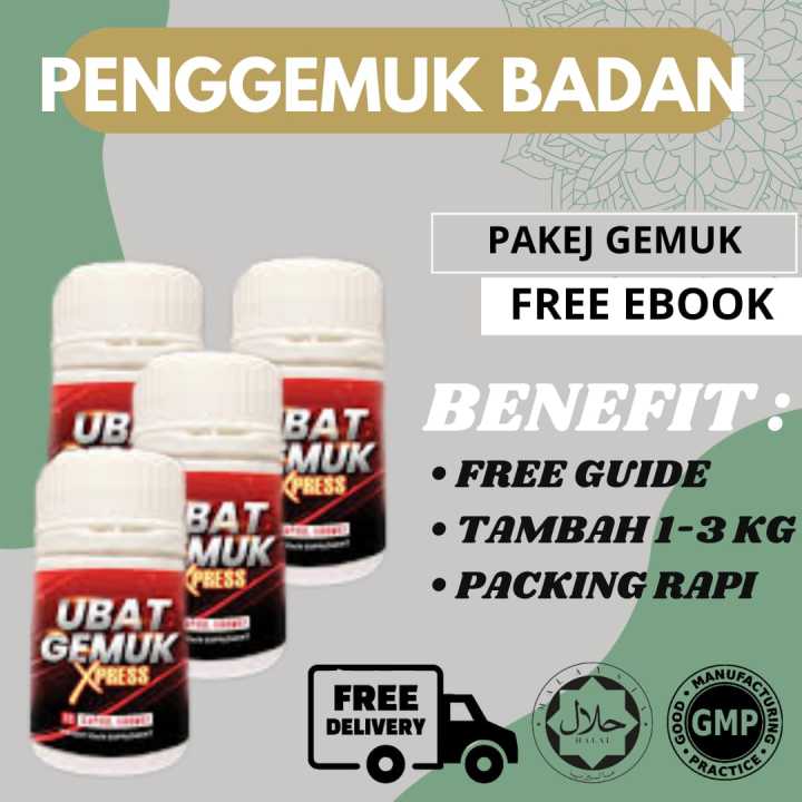 Vitamin Tambah Berat Badan Berkesan Dalam 7Hari Ubat Gemuk Express