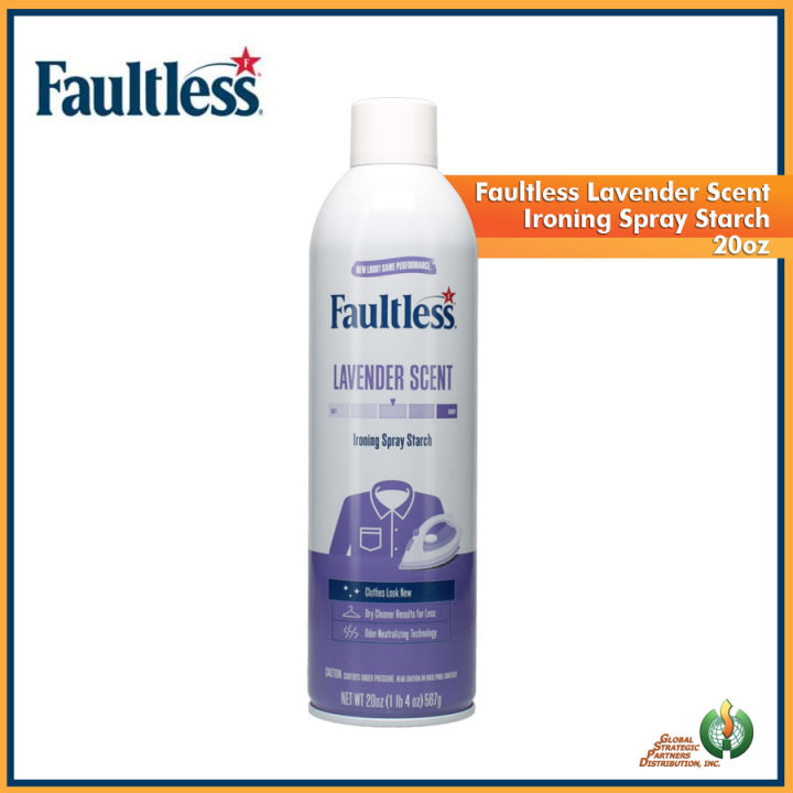 Faultless Lavender Ironing Spray Starch Lazada Ph