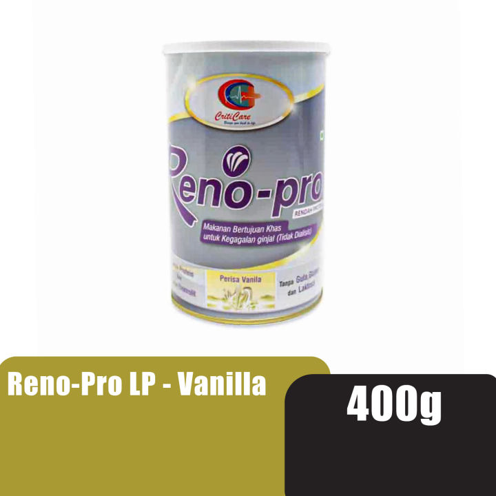 Reno Pro Low Protein G Vanilla Lazada