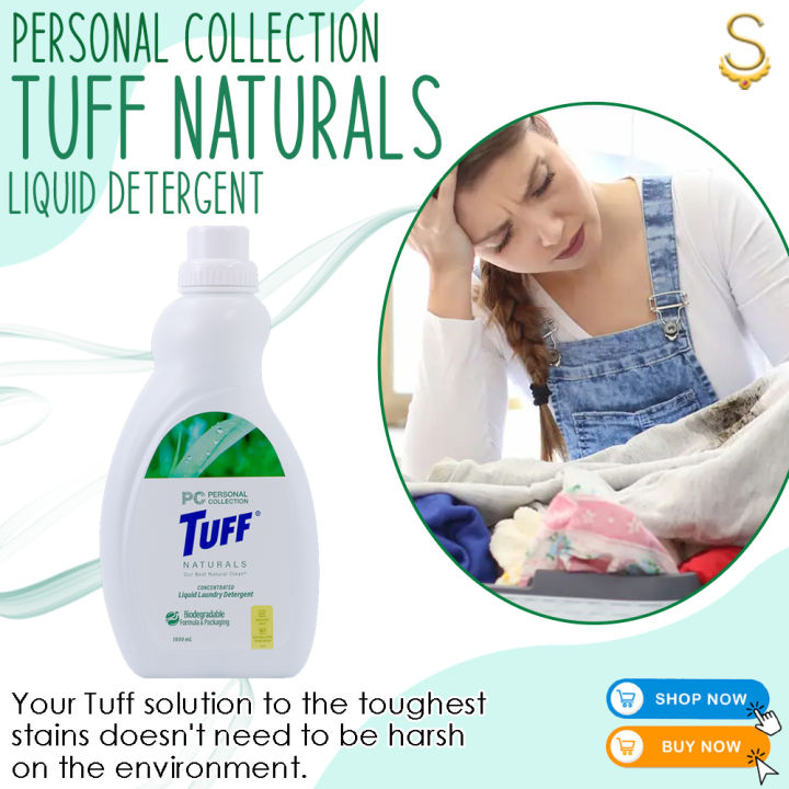 Personal Collection Tuff Naturals Liquid Laundry Detergent Ml