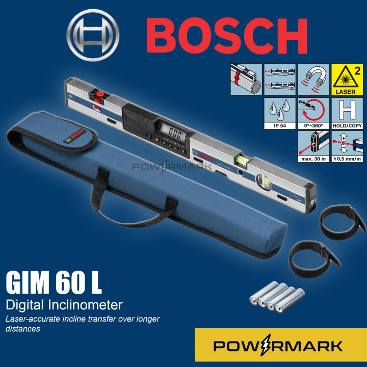 BOSCH GIM 60 L Digital Level Inclinometer POWERMARK BMT Lazada PH