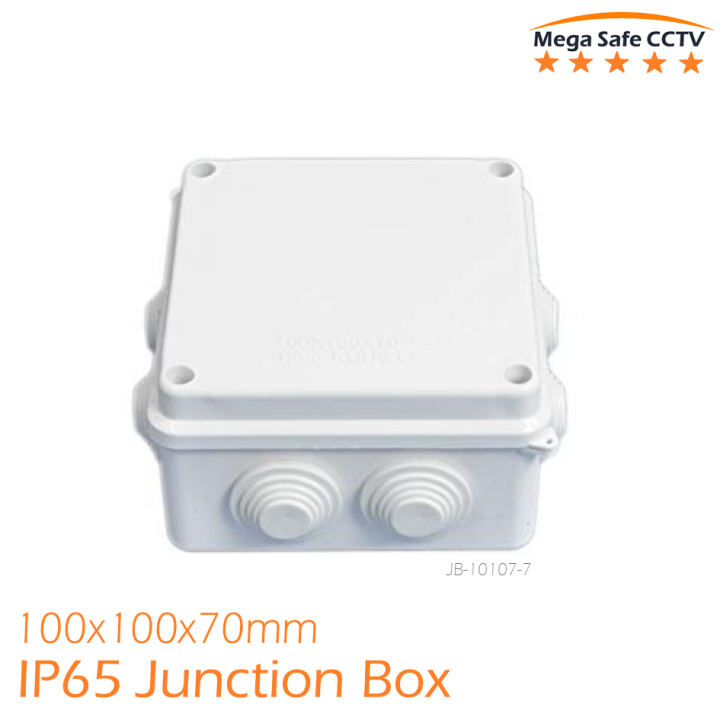 IP65 Waterproof White Square Plastic Terminal Electrical Junction Box