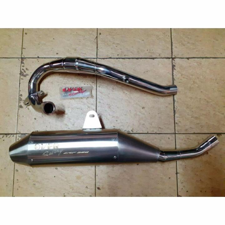 Knalpot Racing Honda Crf Rally Over Racing Full System Original