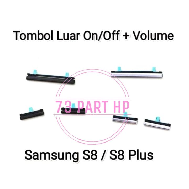 Tombol 1 Set Power On Off Volume Samsung Galaxy S8 S8 S8 Plus