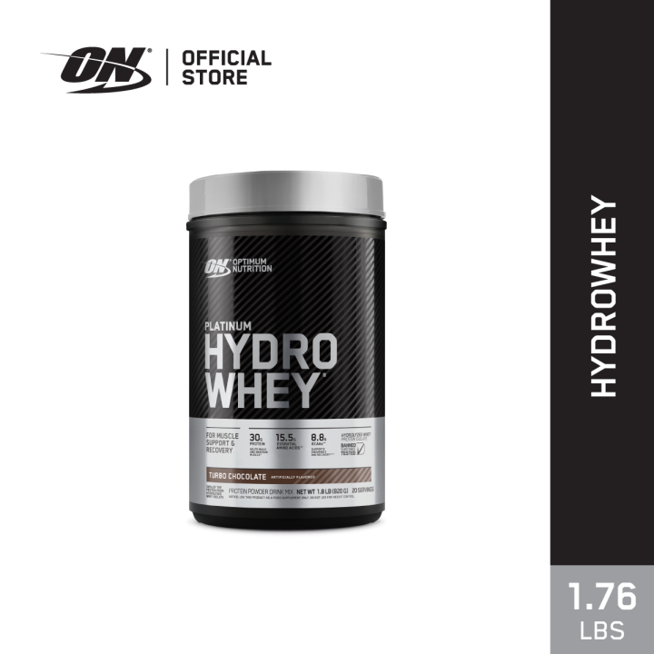 Optimum Nutrition Platinum Hydro Whey Protein 1 8 Lb Lactose Free