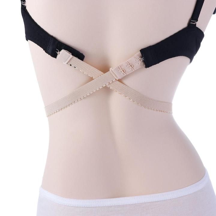 Tangg For Women Invisible Deep V Neck Underwear Extender Hook Low Back