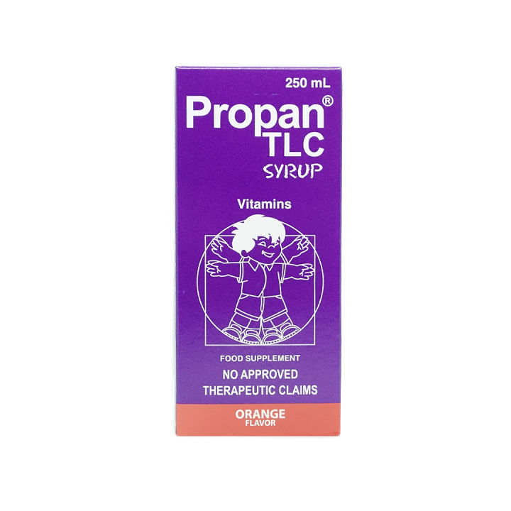 Propan Tlc Ml Syrup Vitamins Orange Flavor Lazada Ph