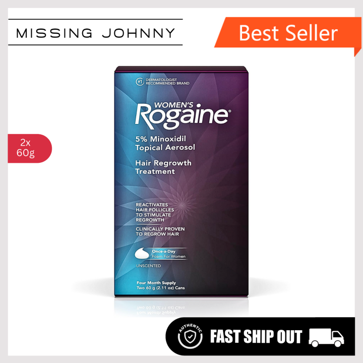 ON HAND Women S Rogaine 5 Minoxidil Foam For Hair Thinning And Loss