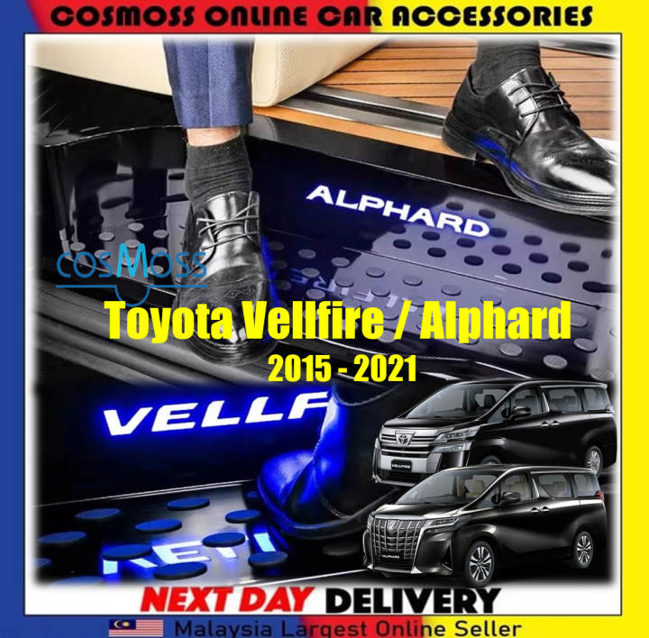 Toyota Alphard Vellfire Anh Full Cover Black Stainless