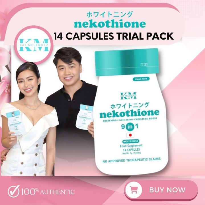 Nekothione By Kath Melendez Glutathione Collagen Capsules Nekocee