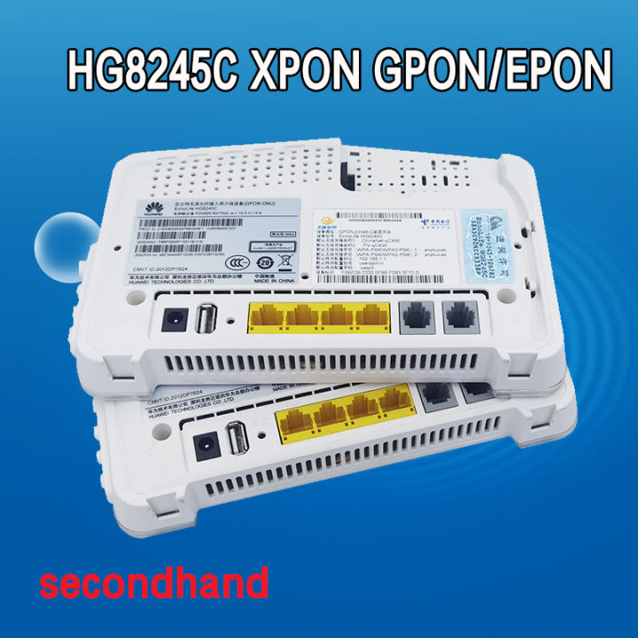 Epon Onu Gpon Hg C Ont Termianl With Fe Voice Wifi English Software