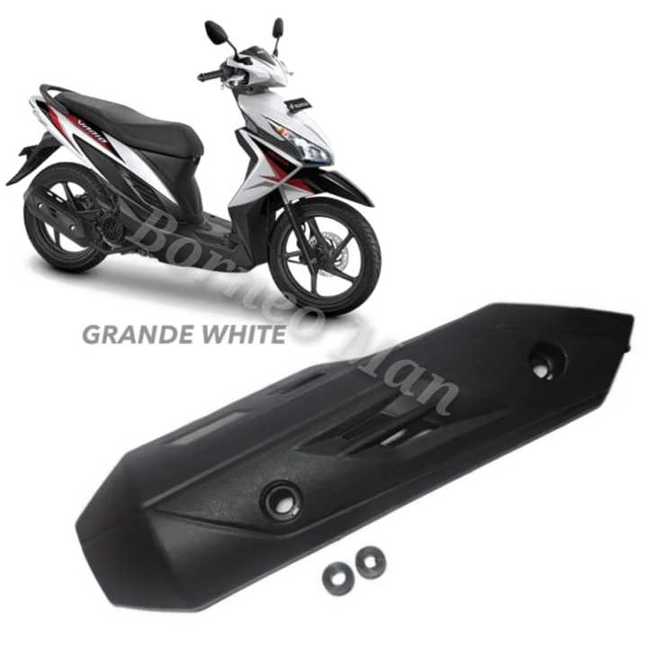 Cover Tutup Pelindung Tameng Knalpot Honda Vario 110 Esp Led Tahun 2014