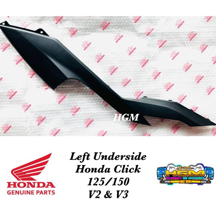 COVER LEFT UNDER SIDE SIDE SKIRT HONDA CLICK 125i 150i V2 125i V3